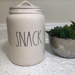 Rae Dunn “Snack” Canister